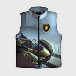 Женский жилет Lamborghini - motorsport extreme, цвет: 3D-красный