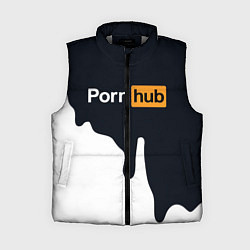 Женский жилет Pornhub, цвет: 3D-светло-серый
