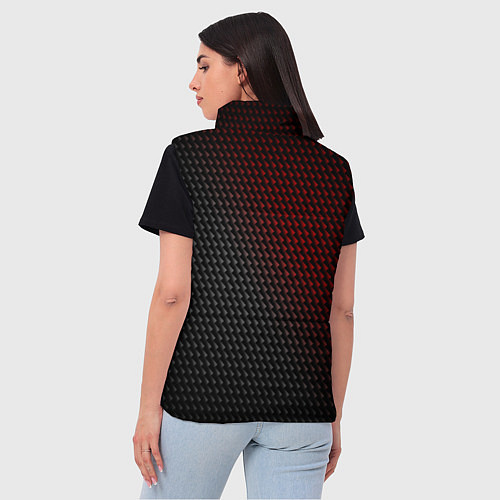 Женский жилет AUDI АУДИ / 3D-Черный – фото 4