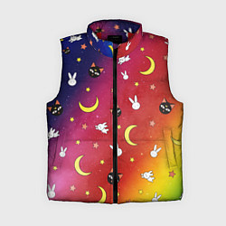 Женский жилет SAILOR MOON, цвет: 3D-красный