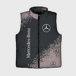 Женский жилет MERCEDES МЕРСЕДЕС, цвет: 3D-черный