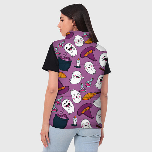 Женский жилет Halloween 2020 / 3D-Черный – фото 4