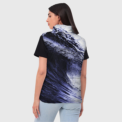 Женский жилет Волна / 3D-Красный – фото 4