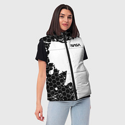 Женский жилет NASA, цвет: 3D-черный — фото 2