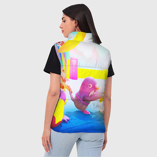 Женский жилет FALL GAYS ФОЛЛ ГАЙС / 3D-Светло-серый – фото 4