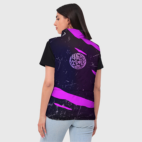 Женский жилет BTS / 3D-Черный – фото 4