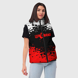 Женский жилет Left 4 Dead, цвет: 3D-светло-серый — фото 2