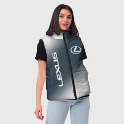 Женский жилет LEXUS ЛЕКСУС, цвет: 3D-черный — фото 2