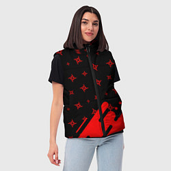 Женский жилет METALLICA МЕТАЛЛИКА, цвет: 3D-черный — фото 2