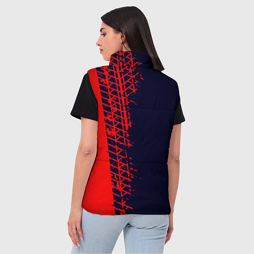 Женский жилет TOYOTA ТОЙОТА / 3D-Черный – фото 4