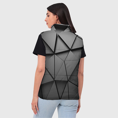 Женский жилет ABSTRACTION STYLE / 3D-Красный – фото 4