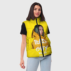 Женский жилет Billie Eilish Билли Айлиш, цвет: 3D-красный — фото 2