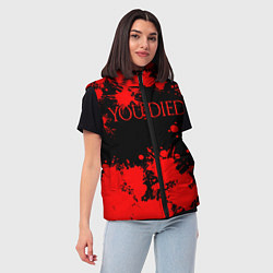 Женский жилет DARK SOULS, цвет: 3D-красный — фото 2