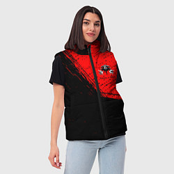 Женский жилет КОРОЛЬ И ШУТ, цвет: 3D-красный — фото 2