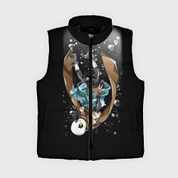 Женский жилет UNDERTALE, цвет: 3D-черный
