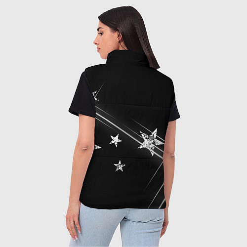 Женский жилет BTS бойбенд Stars / 3D-Светло-серый – фото 4