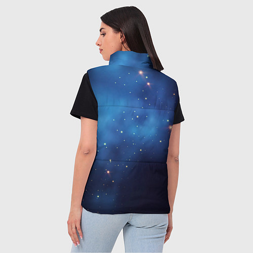 Женский жилет Among Us Space / 3D-Красный – фото 4