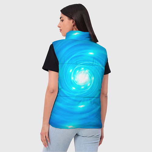 Женский жилет Among Us карты / 3D-Черный – фото 4