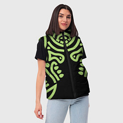 Женский жилет Узор тату, цвет: 3D-красный — фото 2