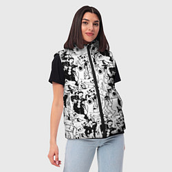 Женский жилет GHOSTEMANE, цвет: 3D-черный — фото 2