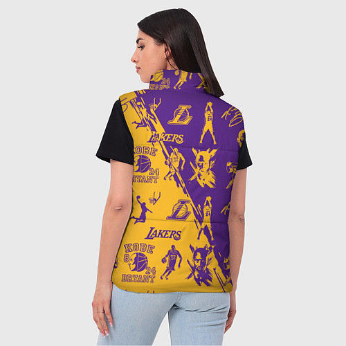 Женский жилет КОБИ БРАЙАНТ / 3D-Черный – фото 4