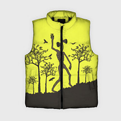 Женский жилет Siren Head, цвет: 3D-черный