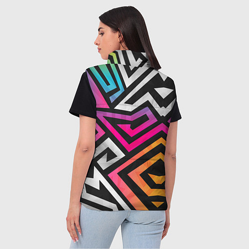 Женский жилет GRAFFITY / 3D-Светло-серый – фото 4