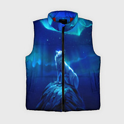 Женский жилет Одинокий Волк, цвет: 3D-красный