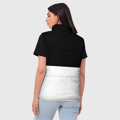 Женский жилет Сноубордисты / 3D-Черный – фото 4