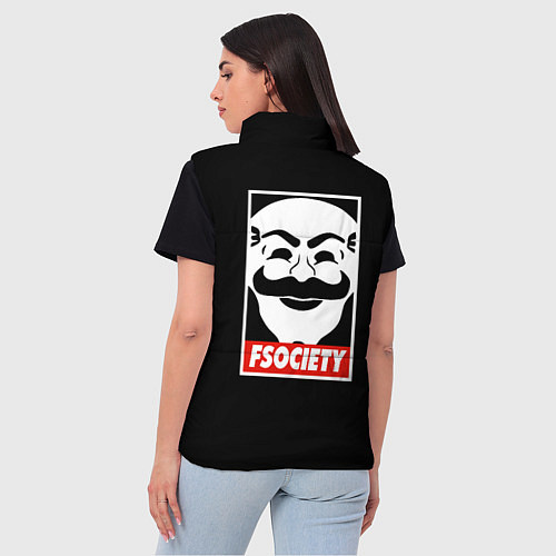 Женский жилет MP ROBOT / 3D-Светло-серый – фото 4