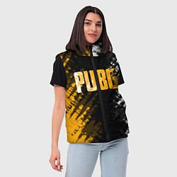 Женский жилет PUBG, цвет: 3D-светло-серый — фото 2