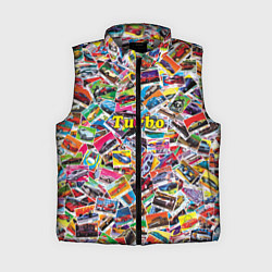Женский жилет Коллекция вкладышей Turbo, цвет: 3D-светло-серый