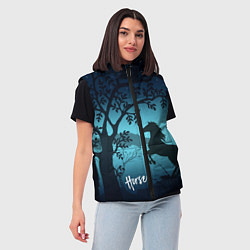 Женский жилет Конь, цвет: 3D-черный — фото 2