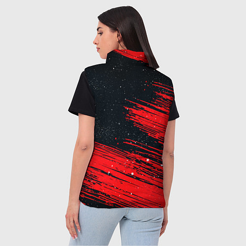 Женский жилет AMONG US / 3D-Черный – фото 4