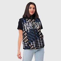 Женский жилет Ход Королевы, цвет: 3D-черный — фото 2