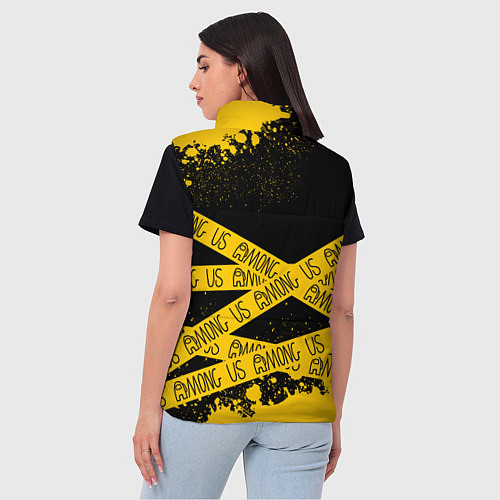 Женский жилет AMONG US Амонг Ас / 3D-Красный – фото 4