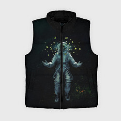 Женский жилет Космонавт, цвет: 3D-черный
