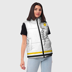 Женский жилет Внутри тебя целый мир, цвет: 3D-черный — фото 2