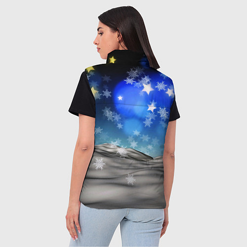 Женский жилет Among Us / 3D-Красный – фото 4