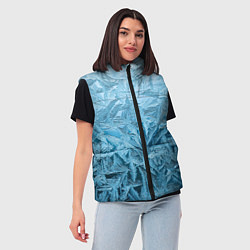 Женский жилет Иней, цвет: 3D-черный — фото 2
