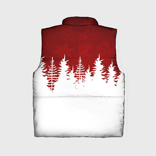 Женский жилет Санта по харду / 3D-Светло-серый – фото 2