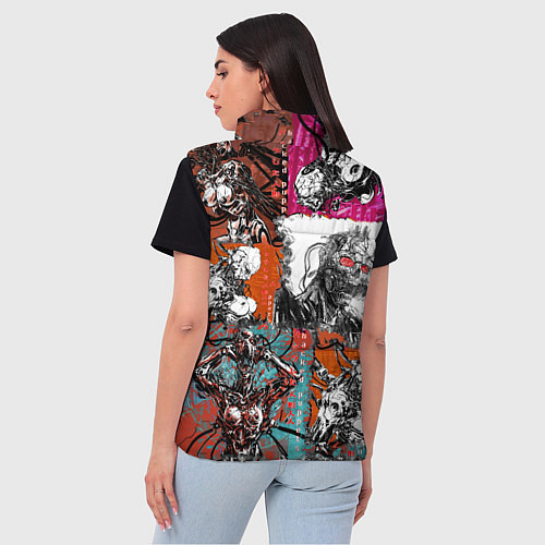 Женский жилет Cyberpunk 2077 / 3D-Черный – фото 4