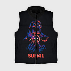 Женский жилет Sum 41 череп, цвет: 3D-черный