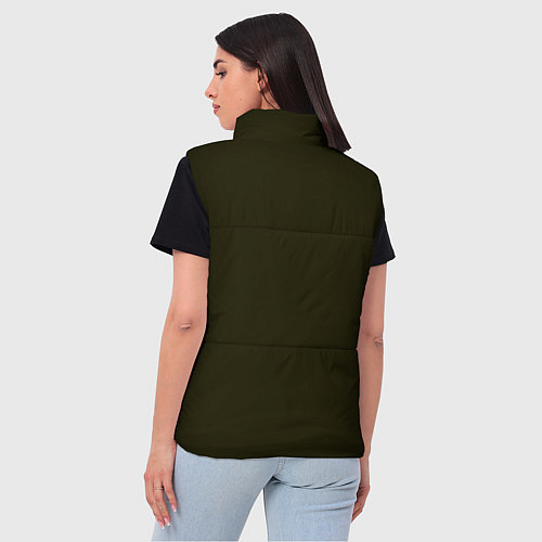 Женский жилет Убить Билла / 3D-Черный – фото 4