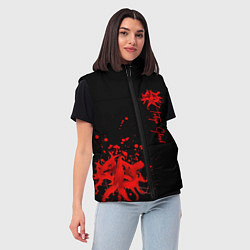 Женский жилет Tokyo Ghoul, цвет: 3D-красный — фото 2