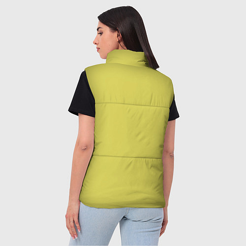 Женский жилет Cyberpunk 2077 / 3D-Черный – фото 4