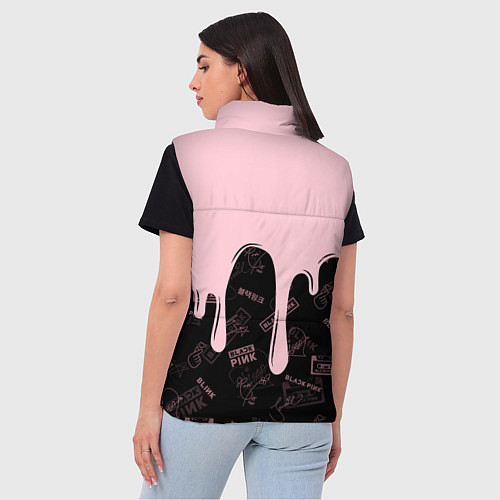 Женский жилет BLACKPINK ICE CREAM / 3D-Светло-серый – фото 4