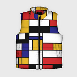 Женский жилет Color blocking