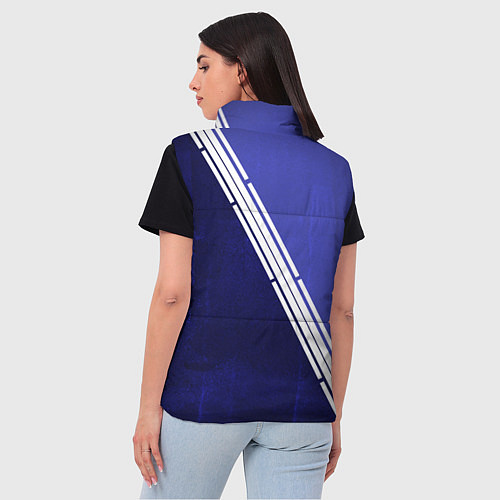 Женский жилет Genshin Impact / 3D-Черный – фото 4