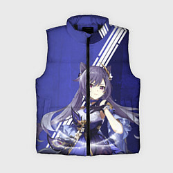 Женский жилет Genshin Impact, цвет: 3D-черный